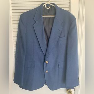 Requirements men’s lightweight navy blue sport coat size 44R